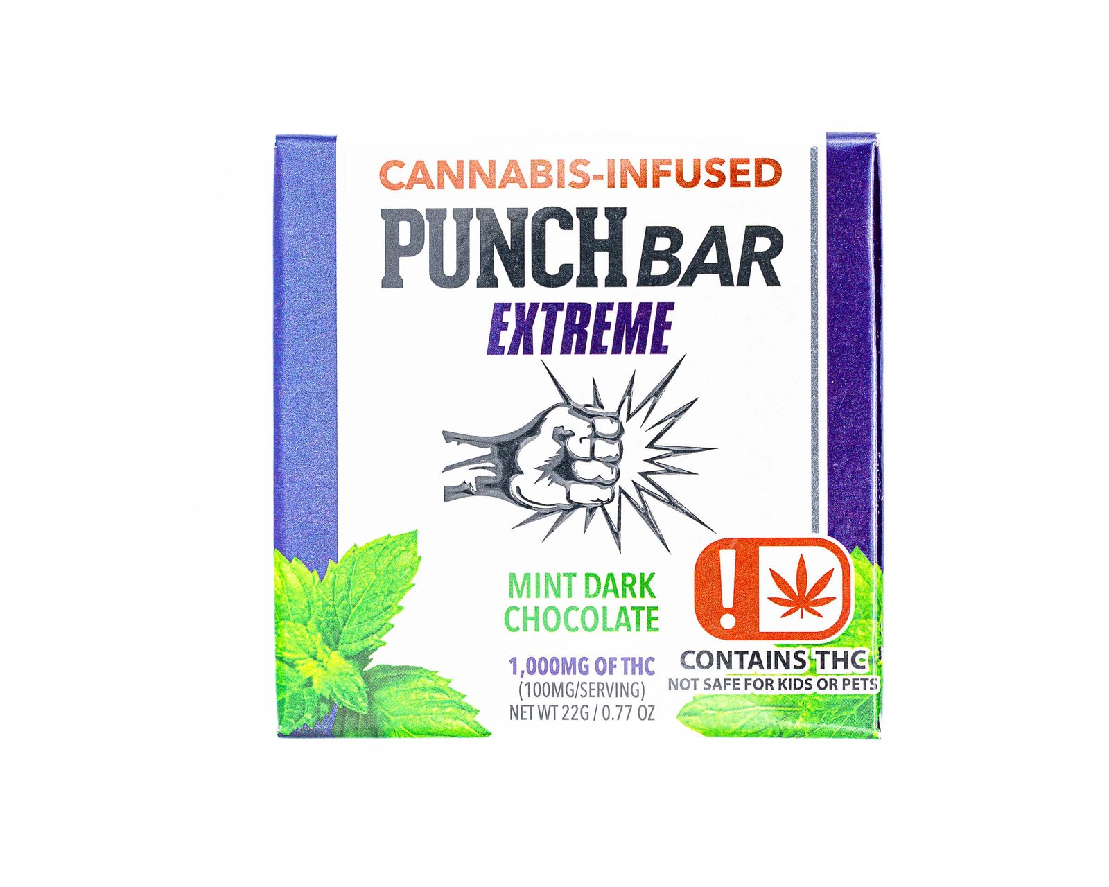 Punch Bar Mint Dark Chocolate