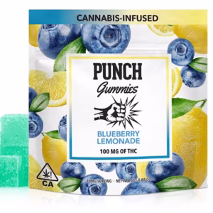 Punch Gummies Blueberry Lemonade
